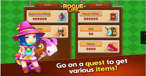 Gameplay screenshot from Rogue Life Squad Goals for Android