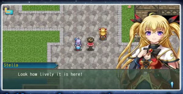 Gameplay screenshot from rpg asdivine hearts 2 for Android