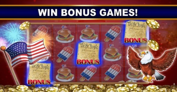 Gameplay screenshot from president trump free slot machines with bonus game for Android