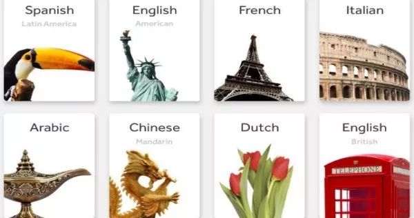 Gameplay screenshot from rosetta stone learn languages for Android