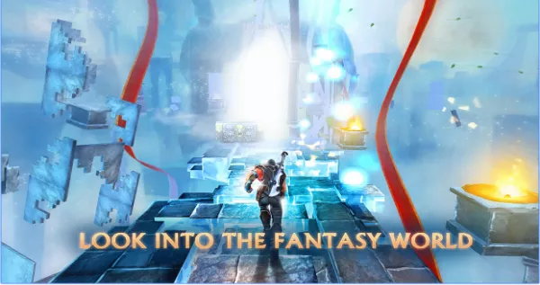 Gameplay screenshot from running shadow rpg runner for Android