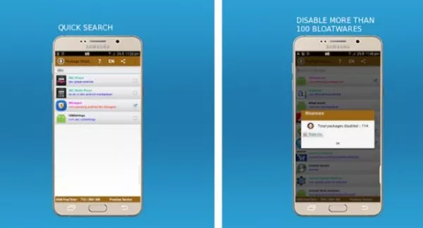 Gameplay screenshot from package disabler pro owner for Android