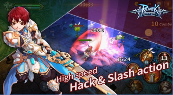 Gameplay screenshot from ragnarok spear of odin for Android