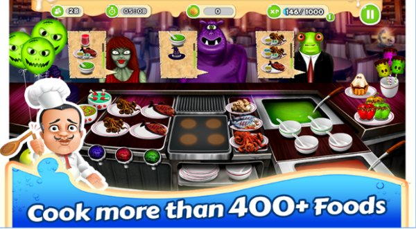 Gameplay screenshot from restaurant mania for Android