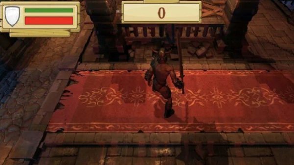 Gameplay screenshot from rage of barbarians for Android