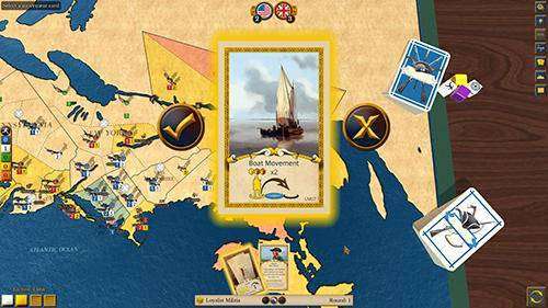 Gameplay screenshot from 1775 rebellion for Android