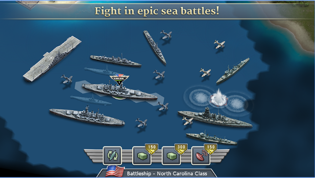 Gameplay screenshot from 1942 pacific front premium for Android
