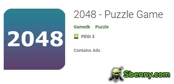 2048 logħba tal-puzzle