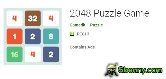 2048 logħba tal-puzzle mod