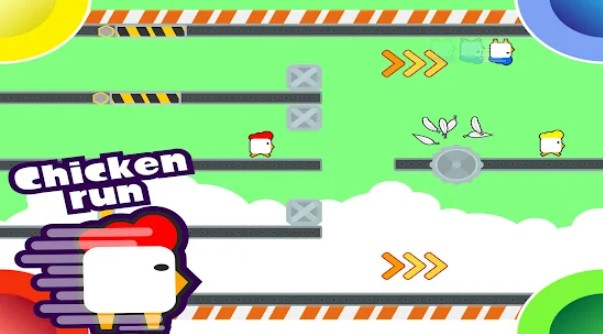 Gameplay screenshot from 2 3 4 player mini games for Android