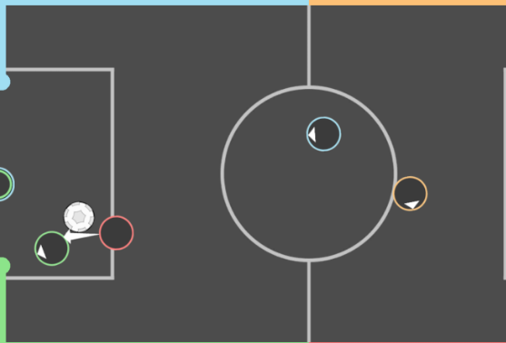 Gameplay screenshot from 2 4 player game collection pro for Android