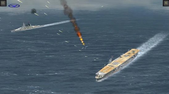 Gameplay screenshot from pacific fleet for Android