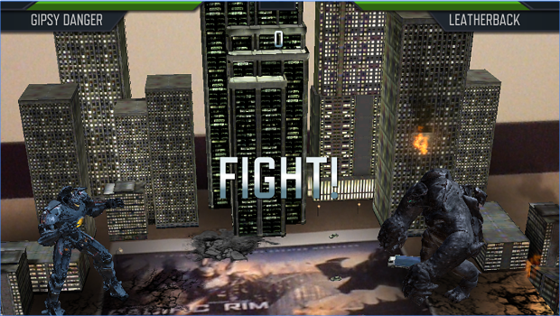 Gameplay screenshot from pacific rim kaiju battle for Android
