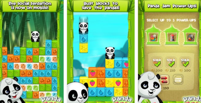 Gameplay screenshot from pand jam for Android