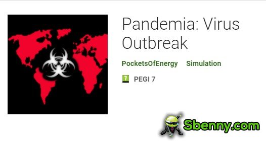 surto de vírus de pandemia