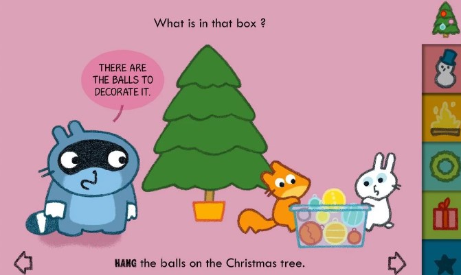 Gameplay screenshot from pango christmas for Android