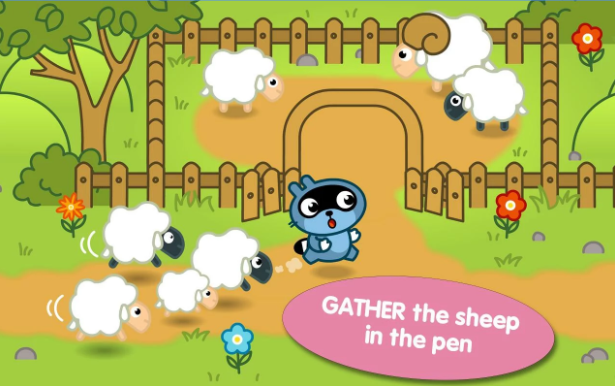 Gameplay screenshot from pango sheep for Android