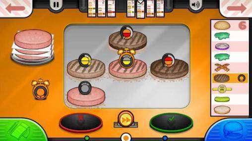 Gameplay screenshot from papa s burgeria to go for Android