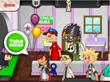 Gameplay screenshot from papa s cupcakeria To go for Android