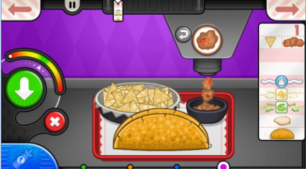 Gameplay screenshot from papa s taco mia to go for Android