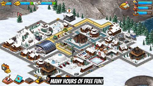 Gameplay screenshot from paradise city island sim bay for Android