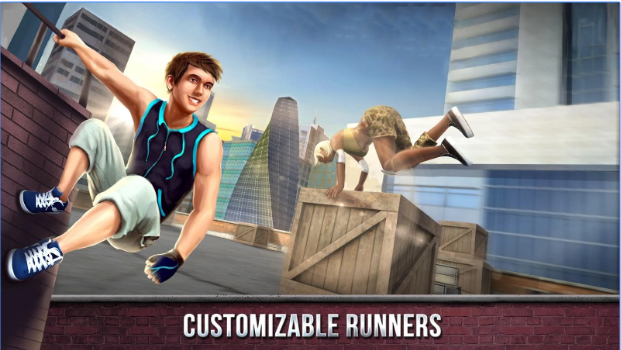 Gameplay screenshot from parkour simulator 3d for Android