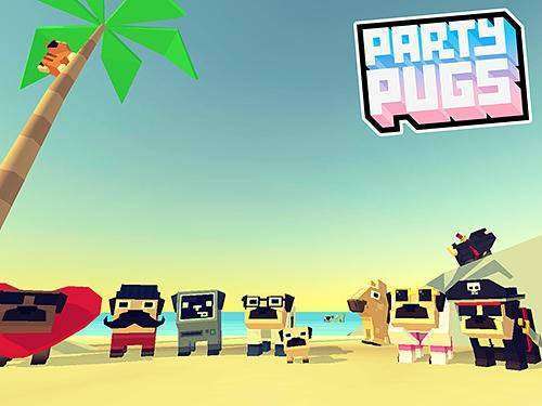 party pugs beach puzzle go