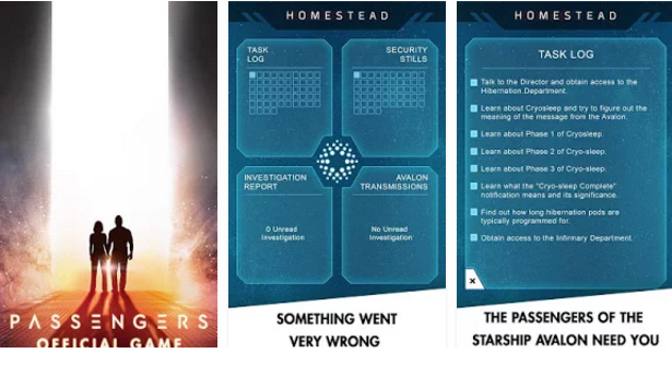 Gameplay screenshot from passengers official game for Android