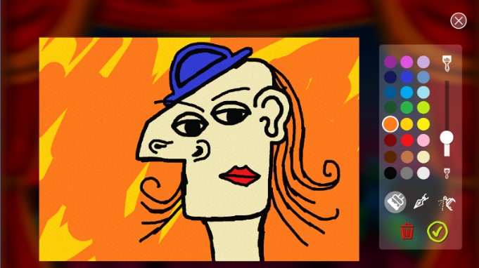 Gameplay screenshot from passpartout the starving artist for Android