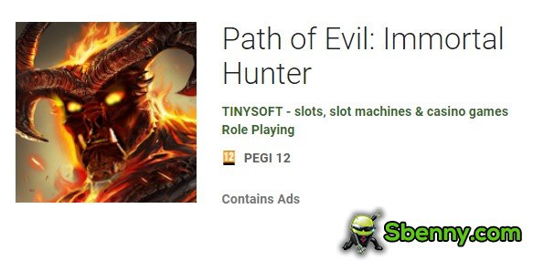 path of evil immortal hunter