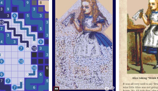Gameplay screenshot from pathpix alice for Android