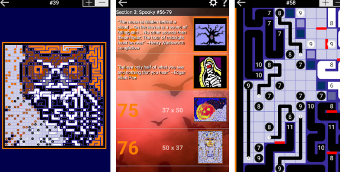 Gameplay screenshot from pathpix boo for Android