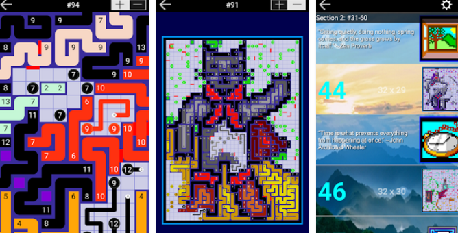 Gameplay screenshot from pathpix zen for Android