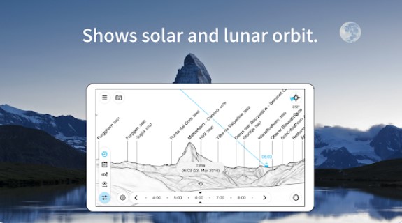 Gameplay screenshot from peakfinder for Android