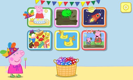 Gameplay screenshot from peppa pig golden boots for Android