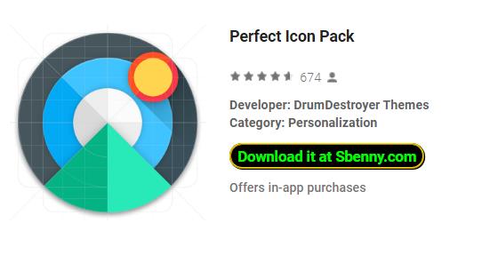 perfekte Icon-Pack