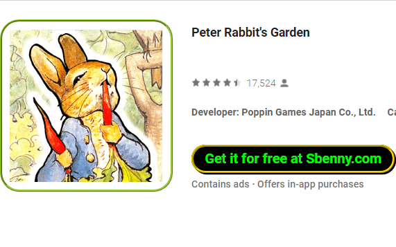  Peter Rabbit’s Garden