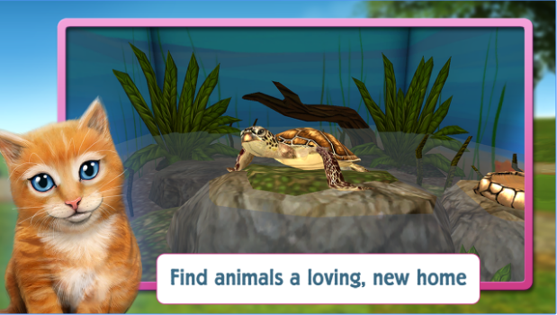 Gameplay screenshot from petworld animal shelter lite for Android
