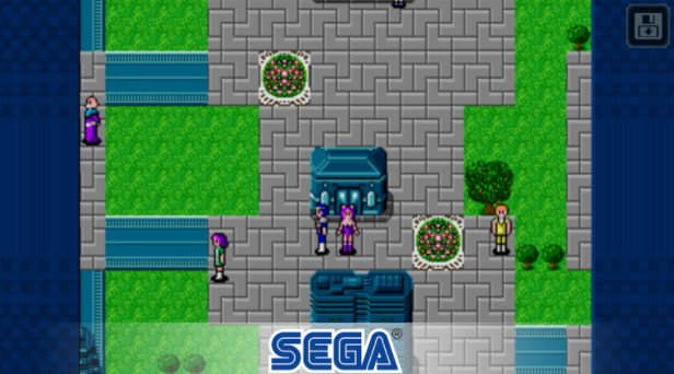 Gameplay screenshot from phantasy star ii for Android