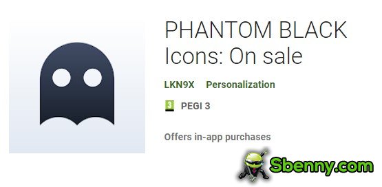 phantom black icons on sale