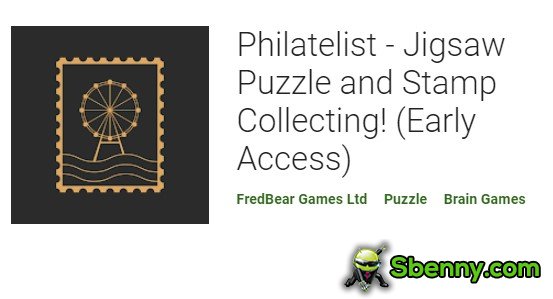 philatelist jigsaw puzzle and stamp collecting early access