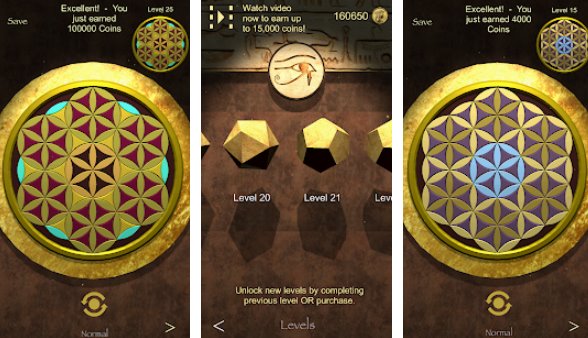 philosopher s stone a flower of life puzzle MOD APK Android