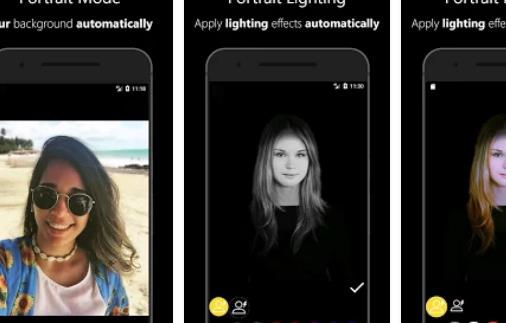 Gameplay screenshot from phocus portrait mode editor for Android