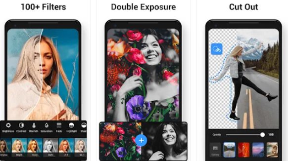 Gameplay screenshot from photo editor pro for Android