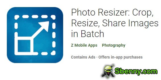 photo resizer crop resize share images in batch