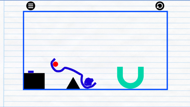 Gameplay screenshot from physics drop for Android