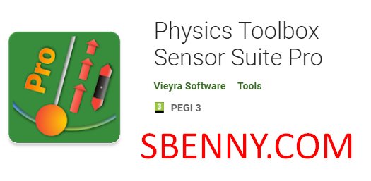 caja de herramientas de física sensor suite pro