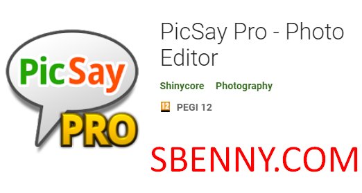 editor fotografico di picsay pro