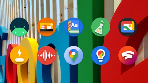 Gameplay screenshot from piecons icon pack for Android