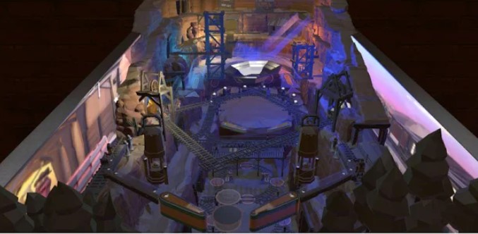 Gameplay screenshot from pinball fantasy miner s adventure for Android